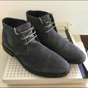 Gray Suede Shoes